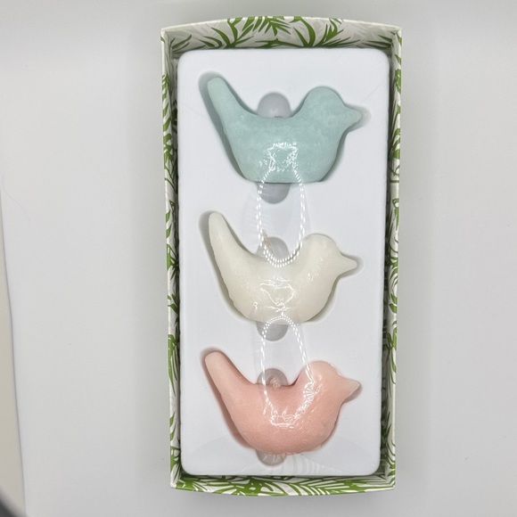 Vance Kitira Other - Bird Trio Scented Candle Set - Beautiful Pastels